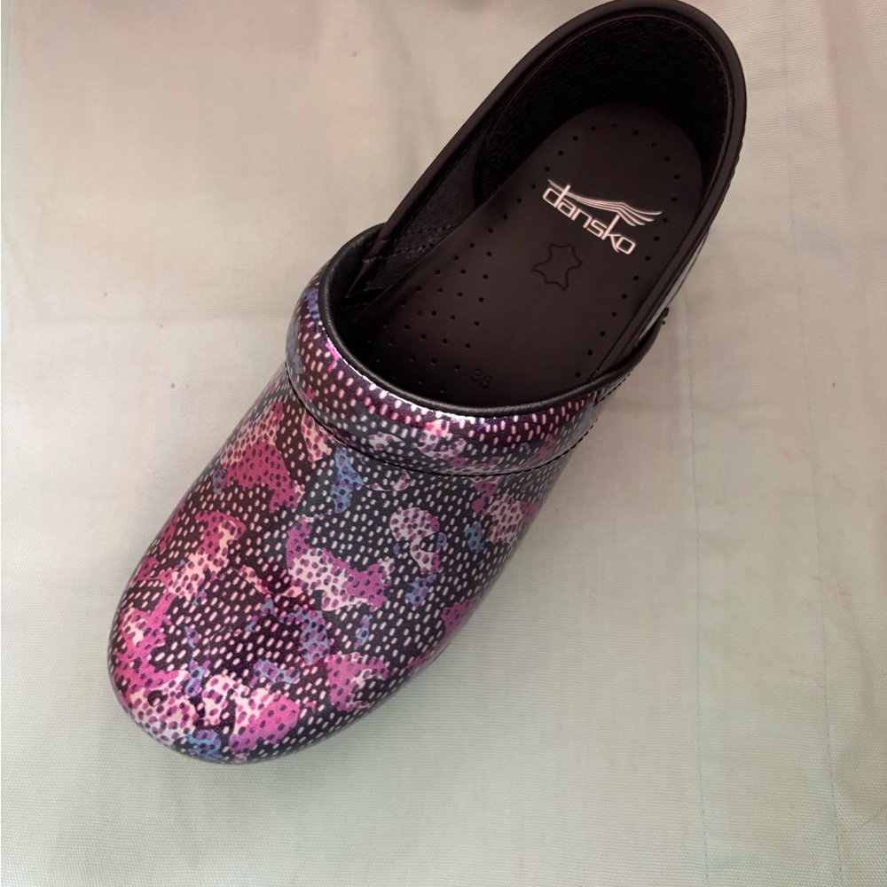 Dansko Colorful Patterned Clog